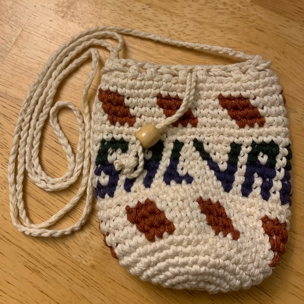 Crochet Drawstring pouch - Picture 3 of 3